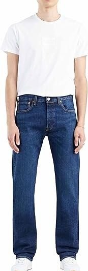 Levi’s Herren 501 Original Fit Jeans – Klassischer Schnitt und Zeitloser Stil
