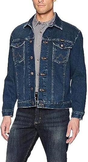 Wrangler Men’s Cowboy Cut Unlined Denim Jacket